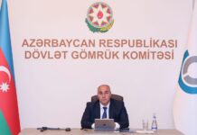 Gömrük Komitəsi 8 ayda büdcə öhdəliyinə 112,39 faiz əməl edib Dövlət Gömrük Komitəsinin sədri Səfər Mehdiyev