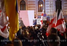 Tbilisidə Saakaşviliyə azadlıq tələbi ilə keçirilən mitinq başa çatıb Tbilisidə Saakaşviliyə azadlıq tələbi ilə keçirilən mitinq başa çatıb