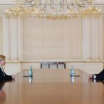 Prezident İlham Əliyev Xorvatiyanın sabiq Prezidenti Kolinda Qrabar-Kitaroviçi qəbul edib