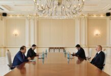 Prezident İlham Əliyev Türkdilli Dövlətlərin Əməkdaşlıq Şurasının Baş katibini qəbul edib Prezident İlham Əliyev Türkdilli Dövlətlərin Əməkdaşlıq Şurasının Baş katibini qəbul edib