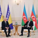Prezident İlham Əliyev Bosniya və Herseqovinanın Rəyasət Heyətinin üzvü Şefik Caferoviçlə görüşüb