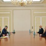 Azərbaycan Respublikasının Prezidenti İlham Əliyev noyabrın 24-də Rusiya Federasiyasının Baş nazirinin müavini Aleksey Overçuku qəbul edib