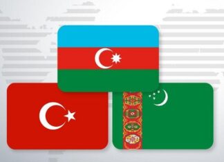 Azərbaycan, Türkiyə və Türkmənistan