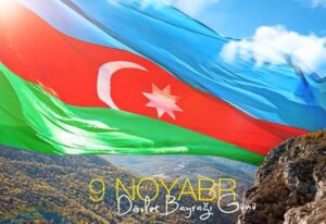 Prezident İlham Əliyev Dövlət Bayrağı Günü ilə bağlı paylaşım edib