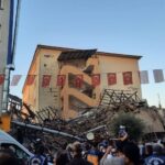 Türkiyədə ikimərtəbəli bina çöküb