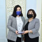 Milli Məclisin sədri Sahibə Qafarova və Məleykə Məmmədzadə