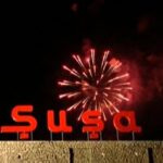 Şuşada musiqili atəşfəşanlıq keçirilib