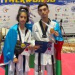 Azərbaycanın iki taekvondoçusu Avropa çempionu olub