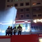 Bakıda yaşayış binasında yanğın başlayıb