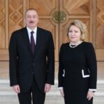Rusiya Federasiyası Federal Məclisi Federasiya Şurasının sədri Valentina Matviyenko və Azərbaycan Respublikasının Prezidenti İlham Əliyev
