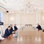 Azərbaycan Respublikasının Prezidenti İlham Əliyev Türkiyə Respublikasının Ali Təhsil Şurasının sədri Erol Özvarı qəbul edib