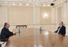 Prezident İlham Əliyev ABŞ Etnik Anlaşma Fondunun prezidentini qəbul edib Azərbaycan Respublikasının Prezidenti İlham Əliyev dekabrın 2-də ABŞ Etnik Anlaşma Fondunun prezidenti və təsisçisi Mark Şnayeri qəbul edib