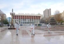 Bakıda 550 küçə dezinfeksiya edilib sanitar günü