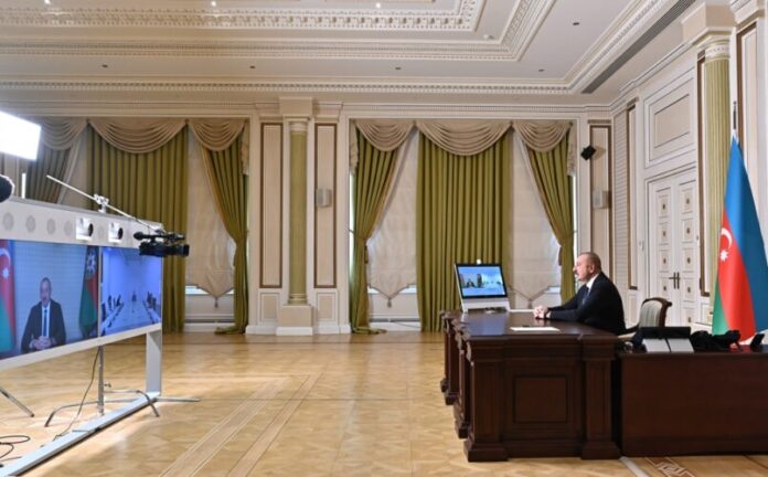 Prezident İlham Əliyevlə Monteneqro parlamentinin sədri Aleksa Beçiç arasında videoformatda görüş olub
