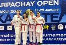 VI “Arpachay Open” beynəlxalq karate turniri başa çatıb “Arpachay Open” beynəlxalq karate turniri