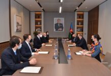 Ceyhun Bayramov Amerika Yəhudi Komitəsinin icraçı direktoru Devid Harris ilə görüşüb 13 yanvar 2022-ci il tarixində xarici işlər naziri Ceyhun Bayramov Amerika Yəhudi Komitəsinin icraçı direktoru Devid Harrisin başçılıq etdiyi nümayəndə heyətini qəbul edib