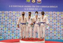 Yeniyetmələr arasında cüdo üzrə Azərbaycan birinciliyinə yekun vurulub Yeniyetmələr arasında cüdo üzrə Azərbaycan birinciliyi