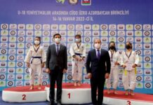 Gənclər və idman naziri cüdo yarışlarını izləyib Gənclər və idman naziri cüdo yarışlarını izləyib