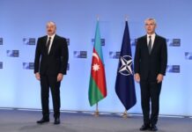 NATO-nun Baş katibi İlham Əliyevə zəng edib NATO-nun Baş katibi Yens Stoltenberq Azərbaycan Respublikasının Prezidenti İlham Əliyevə zəng edib