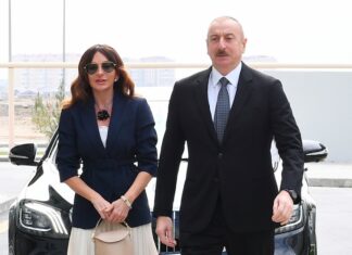 İlham Əliyev və Mehriban Əliyeva Ağcabədi rayonuna səfər ediblər