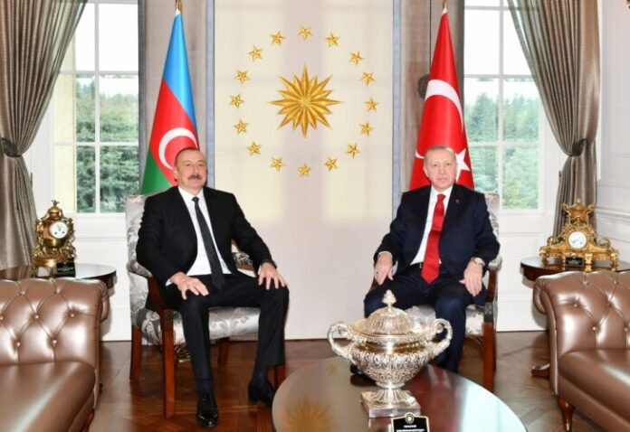 Azərbaycan Prezidenti İlham Əliyev və Türkiyə Prezidenti Rəcəb Tayyib Ərdoğan