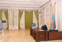 Prezident İlham Əliyev Şahin Seyidzadəni “İçərişəhər” Dövlət Tarix-Memarlıq Qoruğu İdarəsinin İdarə Heyətinin sədri vəzifəsinə təyin olunması ilə əlaqədar videoformatda qəbul edib Prezident İlham Əliyev Şahin Seyidzadəni “İçərişəhər” Dövlət Tarix-Memarlıq Qoruğu İdarəsinin İdarə Heyətinin sədri vəzifəsinə təyin olunması ilə əlaqədar videoformatda qəbul edib