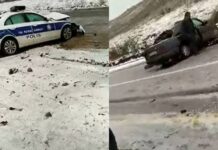 Şuşa DYP rəisinin düşdüyü dəhşətli qəza
