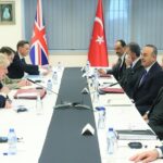 Türkiyə Prezidenti Rəcəb Tayyib Ərdoğan və Böyük Britaniyanın baş naziri Boris Conson