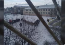 Erməni məktəblilərini ‘Z’ şəklində düzüblər