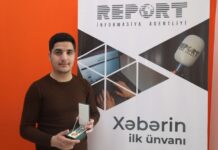 "Report" İnformasiya Agentliyinin Vətən müharibəsində iştirak etmiş əməkdaşı Səbuhi Məmmədov