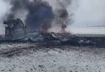 Donetsk səmasında Rusiyanın “Su-25” qırıcısı vurulub “Su-25” qırıcı təyyarəsi