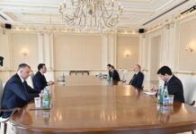 Prezident İlham Əliyev Gürcüstanın xarici işlər nazirini qəbul edib Azərbaycan Respublikasının Prezidenti İlham Əliyev aprelin 27-də Gürcüstanın xarici işlər naziri İliya Darçiaşvilini qəbul edib