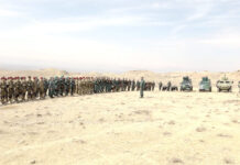 Naxçıvan Qarnizonu Qoşunlarında taktiki təlim keçirilib Naxçıvan Qarnizonu Qoşunlarında taktiki təlim keçirilib