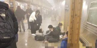 Nyu York metrosunda atışma olub