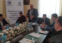 Kommunal sahədə korrupsiyanın səbəbləri və xüsusiyyətlərinin öyrənilməsi ictimai birlik tərəfindən həyata keçirilir “Kommunal sahədə korrupsiyanın səbəbləri və xüsusiyyətlərinin öyrənilməsi” layihəsi