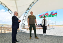 “Azərenerji” ASC-nin 330/110 kilovoltluq “Cəbrayıl” enerji qovşağının təməli qoyulub “Azərenerji” ASC-nin 330/110 kilovoltluq “Cəbrayıl” enerji qovşağının təməli qoyulub