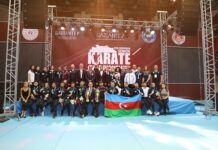 Azərbaycanın karate komandası Avropa çempionatında gümüş medal qazanıb
