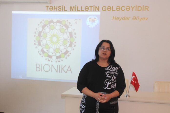 Mingəçevir Dövlət Universitetində bionika ilə bağlı seminar keçirilib