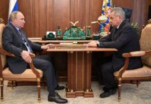 Şoyqu Putinə Mariupolun nəzarətə alındığı barədə məruzə edib Rusiyanın müdafiə naziri Sergey Şoyqu Ukraynanın Mariupol şəhərinin və "Azovstal" zavodunun nəzarət altına alındığı barədə Rusiya Prezidenti Vladimir Putinə məruzə edib