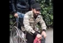 Bakıda dilənçilik edən saxta qazi saxlanılıb Ümid Məmmədov