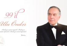 Prezident İlham Əliyev ulu öndər Heydər Əliyevin anadan olmasının 99-cu ildönümü ilə əlaqədar paylaşım edib ümummilli lider Heydər Əliyev