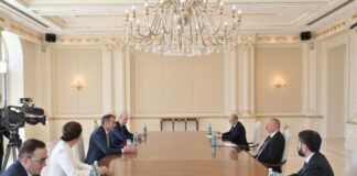Prezident İlham Əliyev BP qrupunun baş icraçı direktorunu qəbul edib