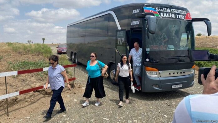 Bakıdan çıxan ilk sərnişin avtobusu Füzuliyə çatıb