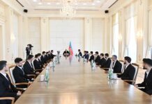 Prezident İlham Əliyev minifutbol üzrə Avropa çempionatının qalibi olan milli komandamızın üzvlərini qəbul edib