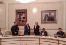 Yunus Oğuza TÜRKSOY tərəfindən "Çingiz Aytmatov" medalı təqdim edildi