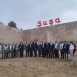 Beynəlxalq Media Forumun iştirakçıları Cıdır düzünə və Şuşa qalasına səfər ediblər