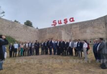 Beynəlxalq Media Forumun iştirakçıları Cıdır düzünə və Şuşa qalasına səfər ediblər