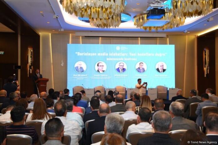 "Dərinləşən media islahatları: Yeni hədəflərə doğru” mövzusunda konfrans