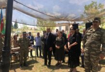 Şəhid polkovnik-leytenant Raquf Orucovun 50 illik yubileyi onun ata yurdunda qeyd edilib Şəhid polkovnik-leytenant Raquf Orucovun 50 illik yubileyi