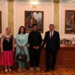 Pakistan Ədəbiyyat Akademiyasının prezidenti Nizami Muzeyində olub